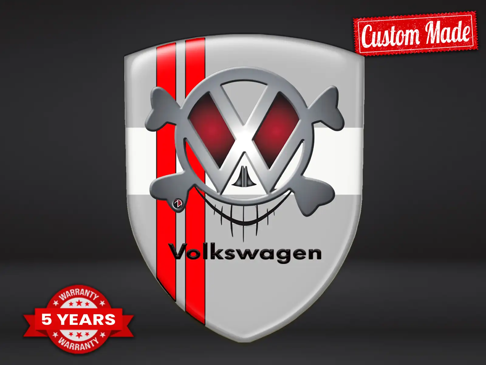 VW Heckscheibenaufkleber Trucks Stil Limitiert Robust